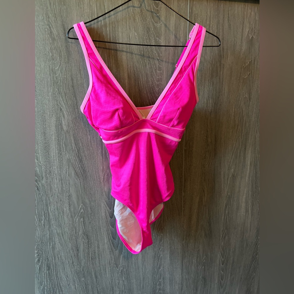 Cupshe Hot Pink Swimsuit